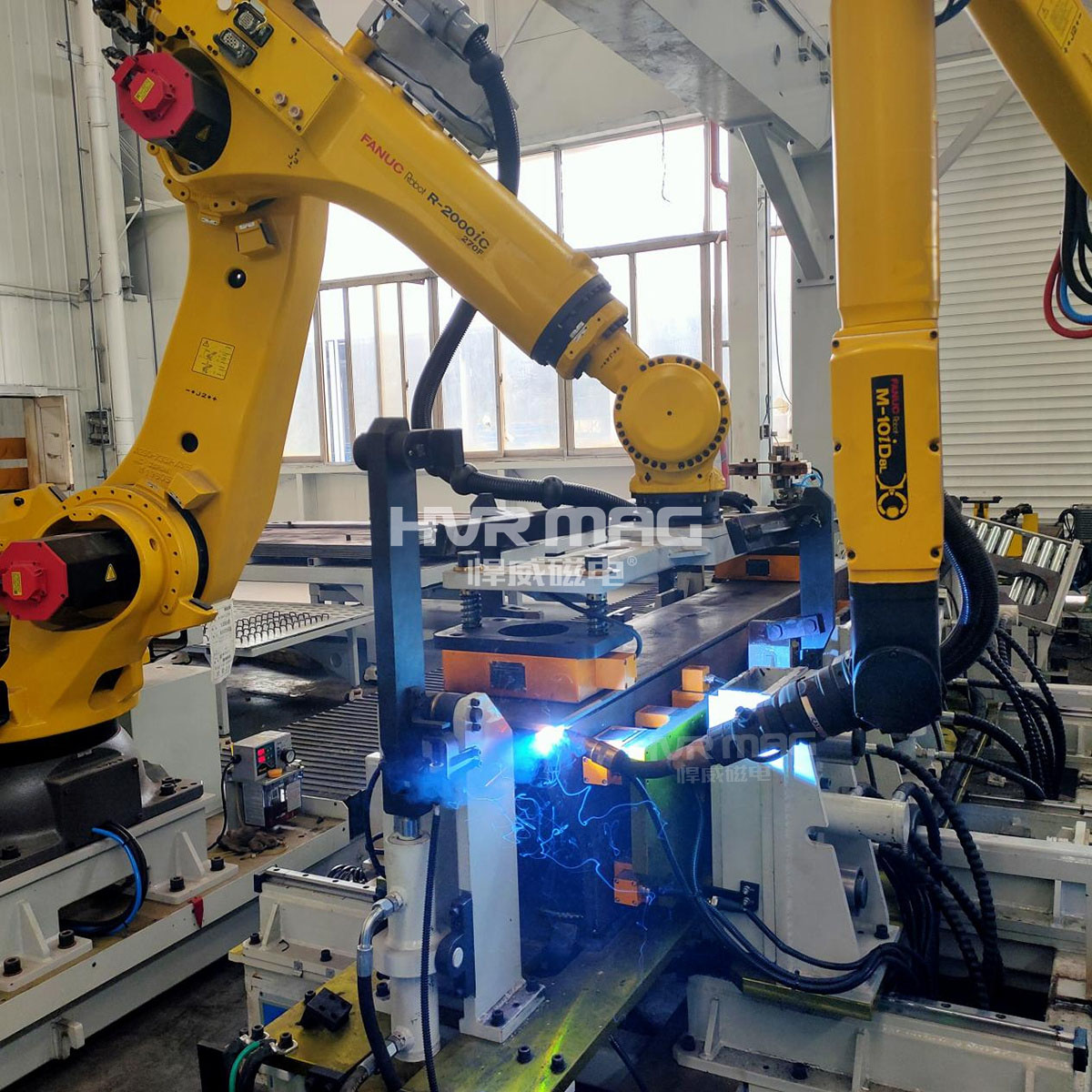 自動化焊接工裝，更多人選擇電永磁夾具