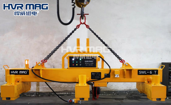 電永磁吊具如何操作？悍威磁電手把手教您