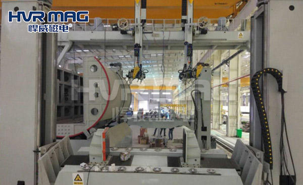 提升工作效率，電永磁吊具大顯身手